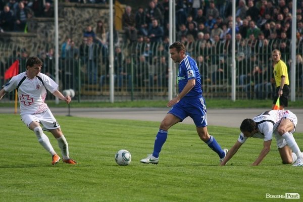 «Волинь» програла у двобої з «Динамо» – 0:1